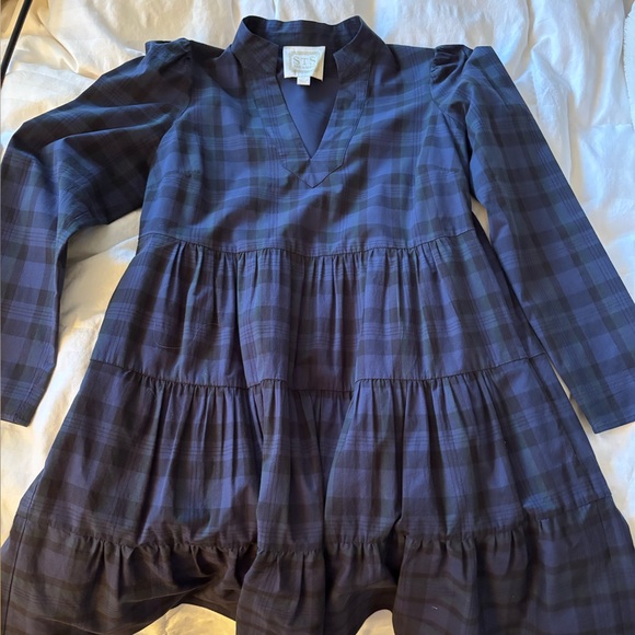 Tuckernuck Dresses & Skirts - Tuckernuck Plaid Dress - Blackwatch Plaid